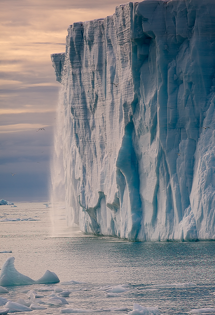A Photography Journey. Svalbard. Austofonna wall. Svalbard. 2012.